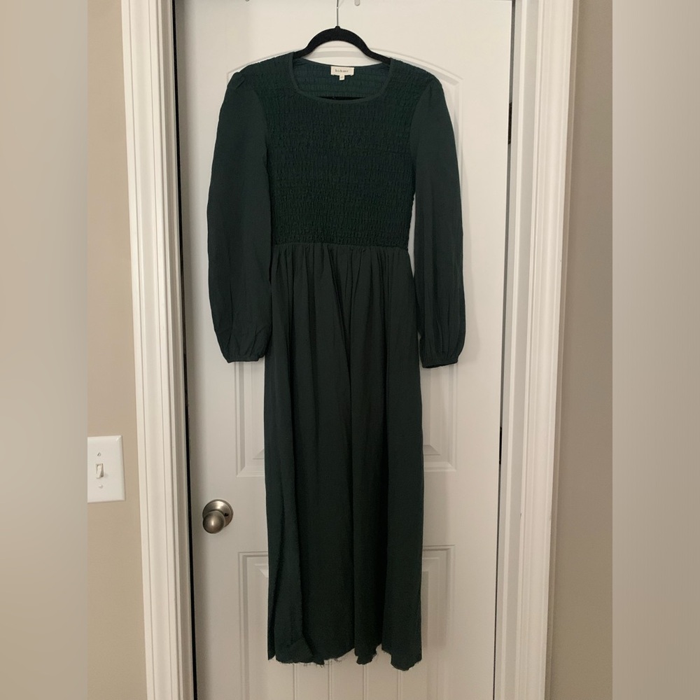 Bohme Women’s Green Long Sleeve Dress - XS